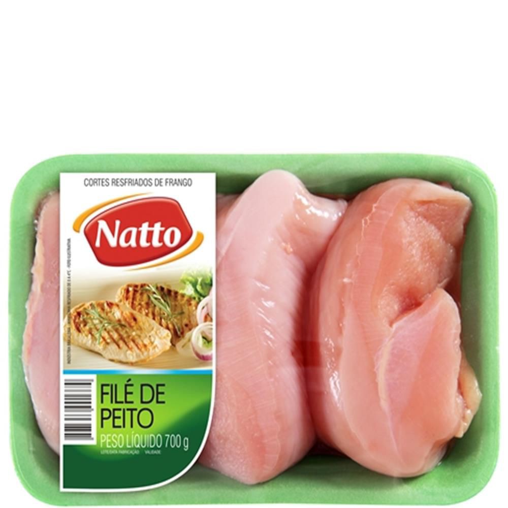 Filé de Peito Congelado Natto 1kg